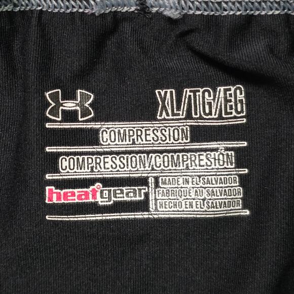 Under Armour Compression Pants Men’s XL Black Baselayer Performance - Picture 2 of 5